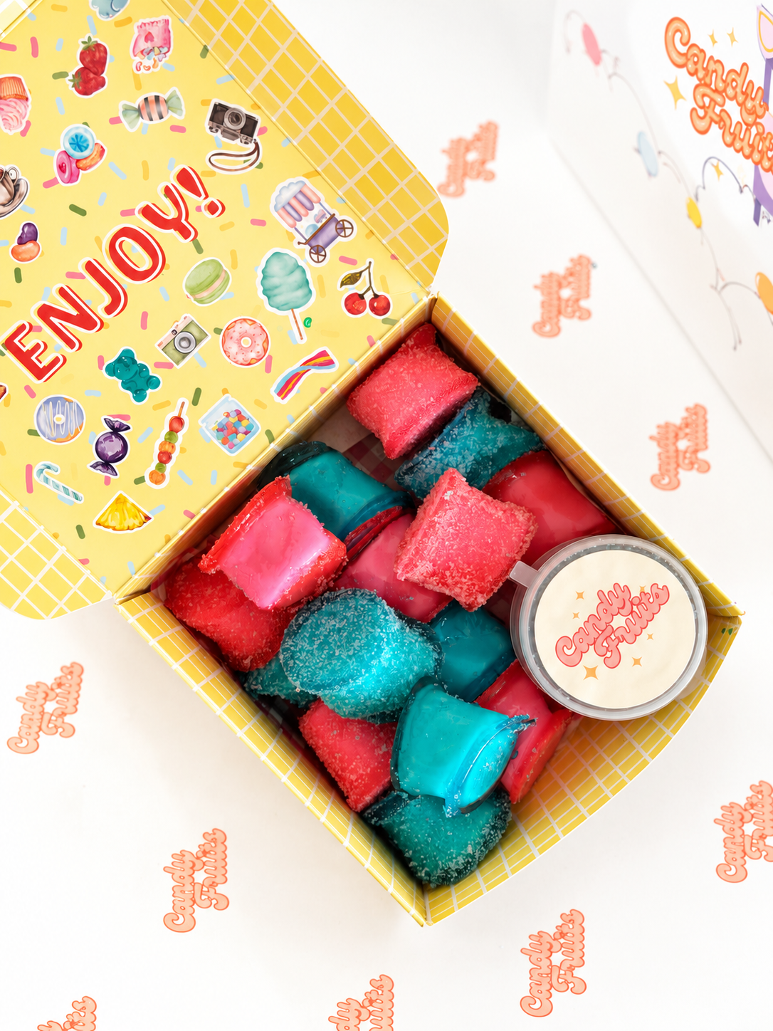 Candied Marshmallows Sharing Box (Mix Flavours)